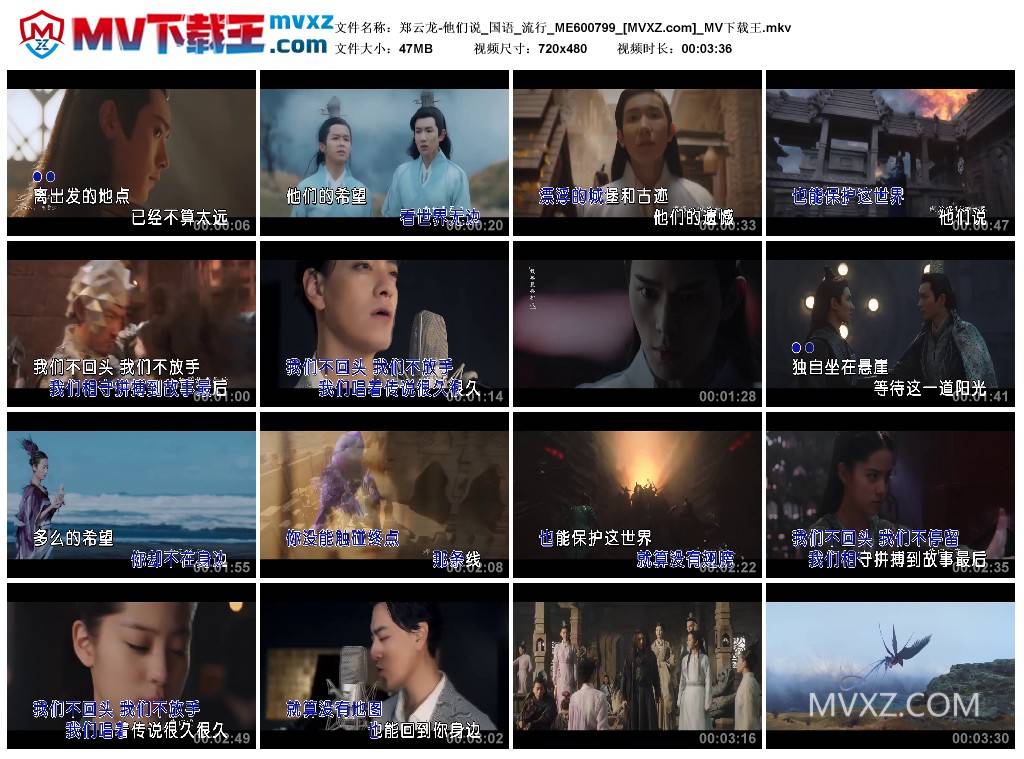 郑云龙-他们说_国语_流行_ME600799